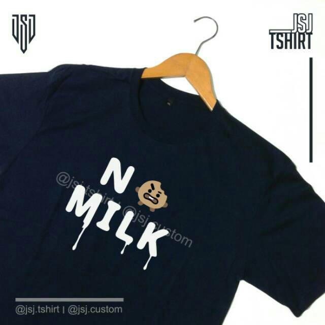 Kaos Uniqlo x BTS BT21 No Milk