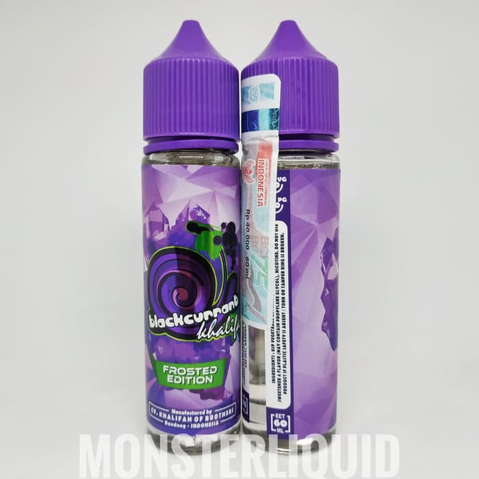 BLACKCURRANT KHALIFA BY KHALIFAH OF BROTHER 3MG 60ML