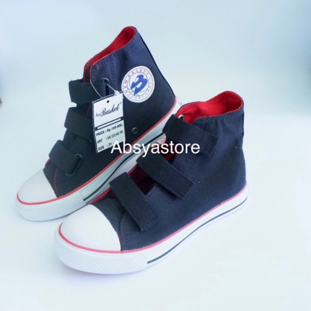  SEPATU  SEKOLAH NEW BASKET  333 strap Shopee Indonesia