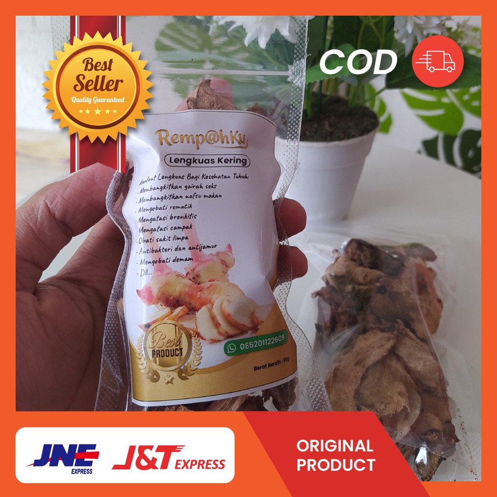 

Lengkuas Kering Remp@hku Kemasan 50 Gram