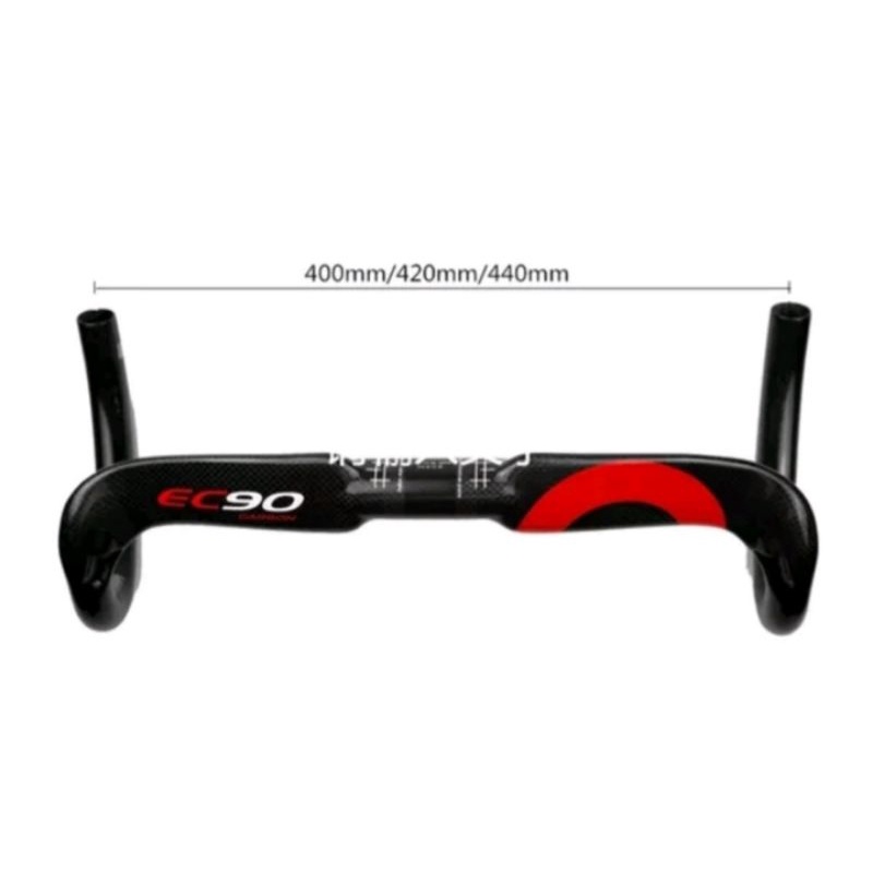 EC90 Dropbar Aero Carbon ACM Light Handlebar Dropbar Carbon Roadbike Gravel Minivelo