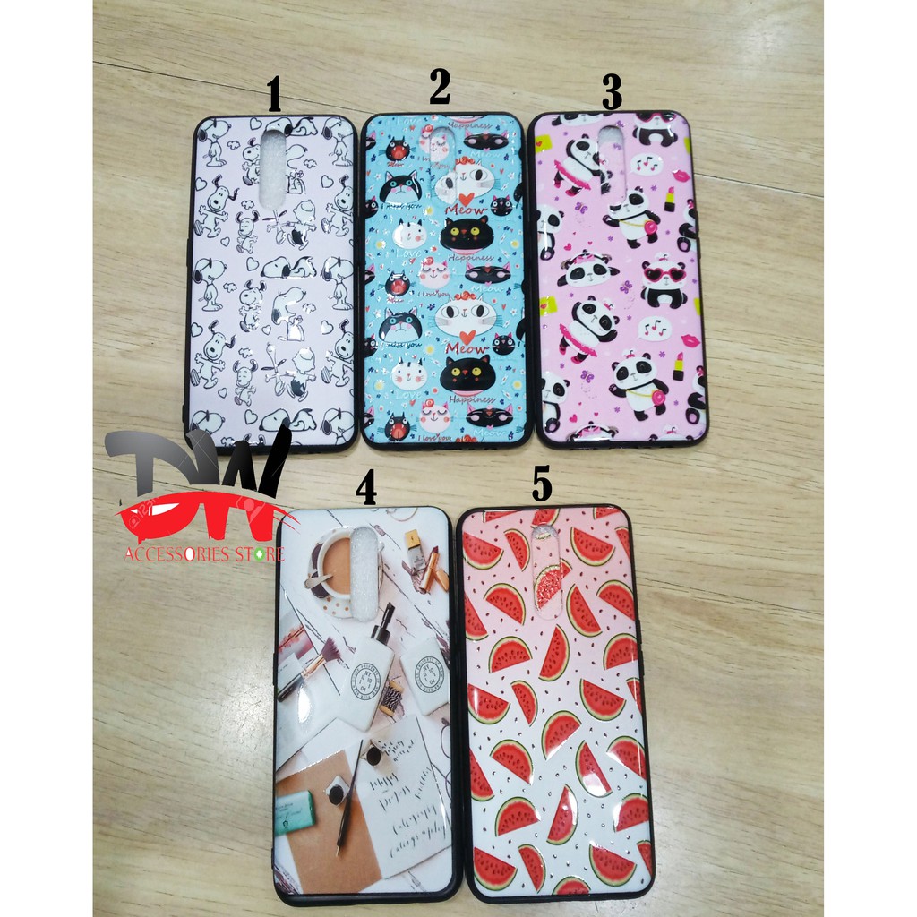 CASE PRINT OILL OPPO F11 KARAKTER
