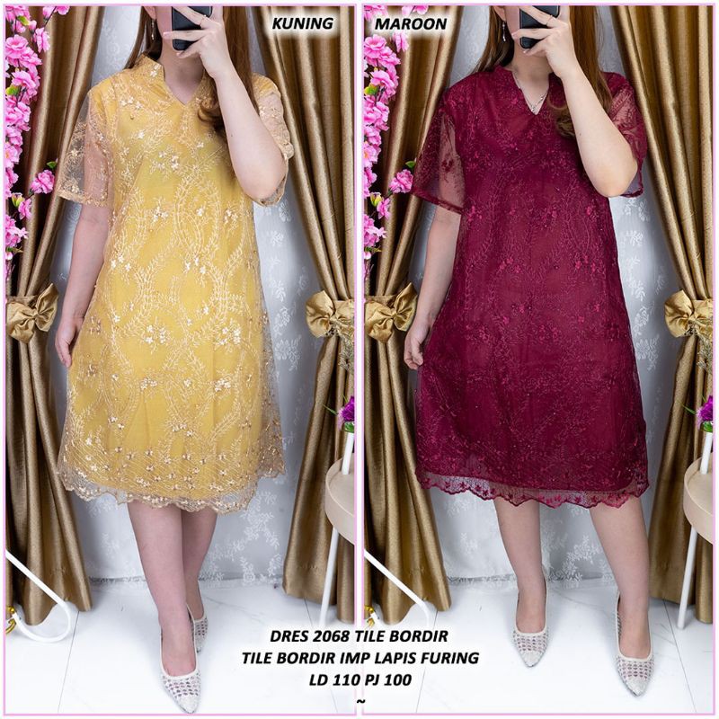 Dres  2068 Tile Bordir