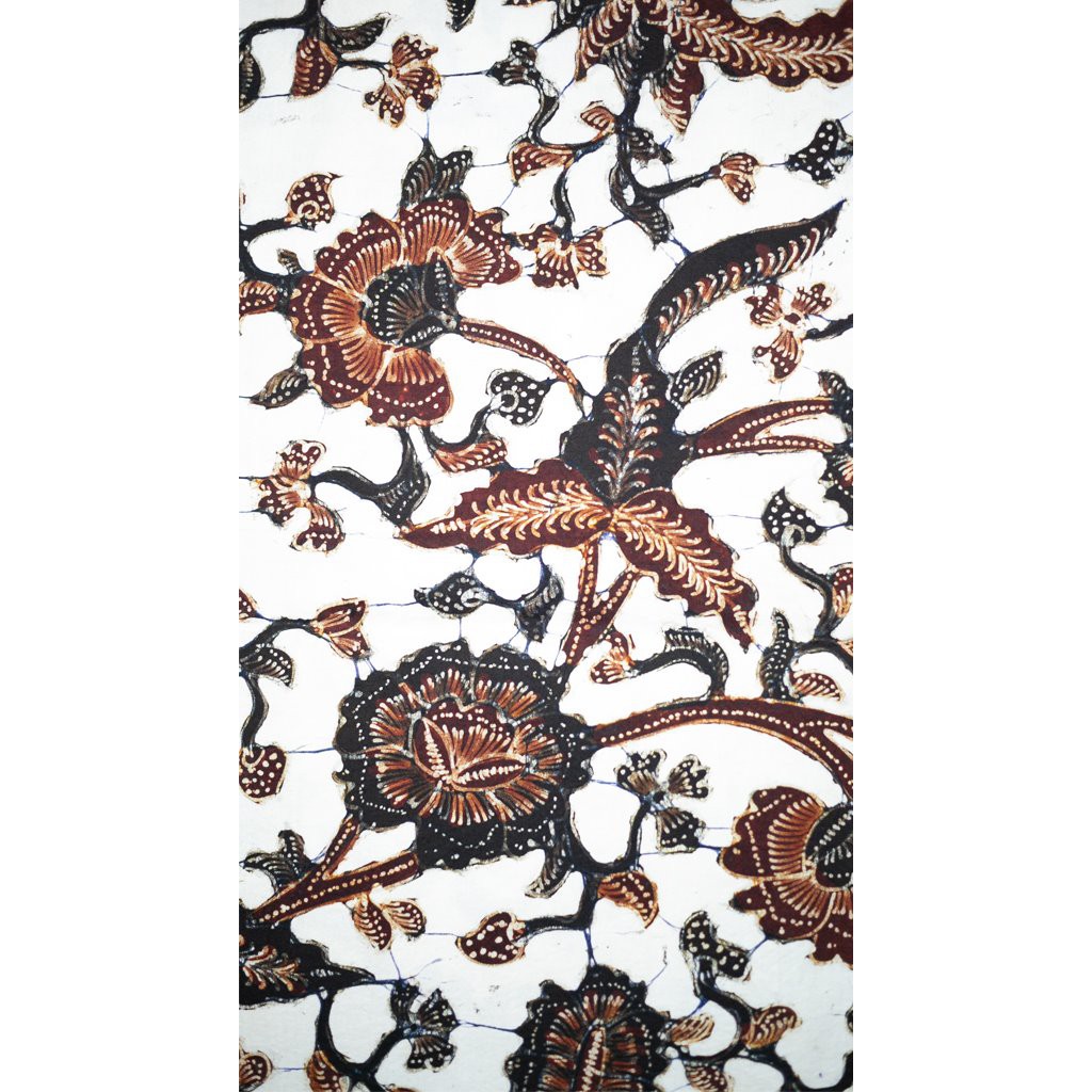 KAIN BATIK TULIS HALUS MOTIF PARANG COKELAT