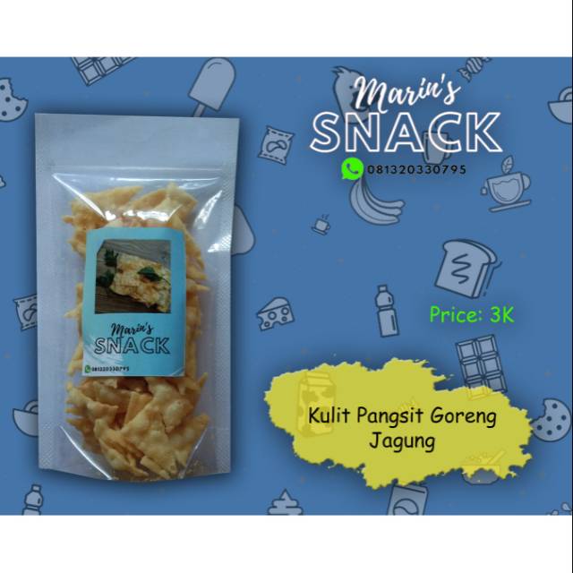 

Kulit Pangsit Goreng Jagung