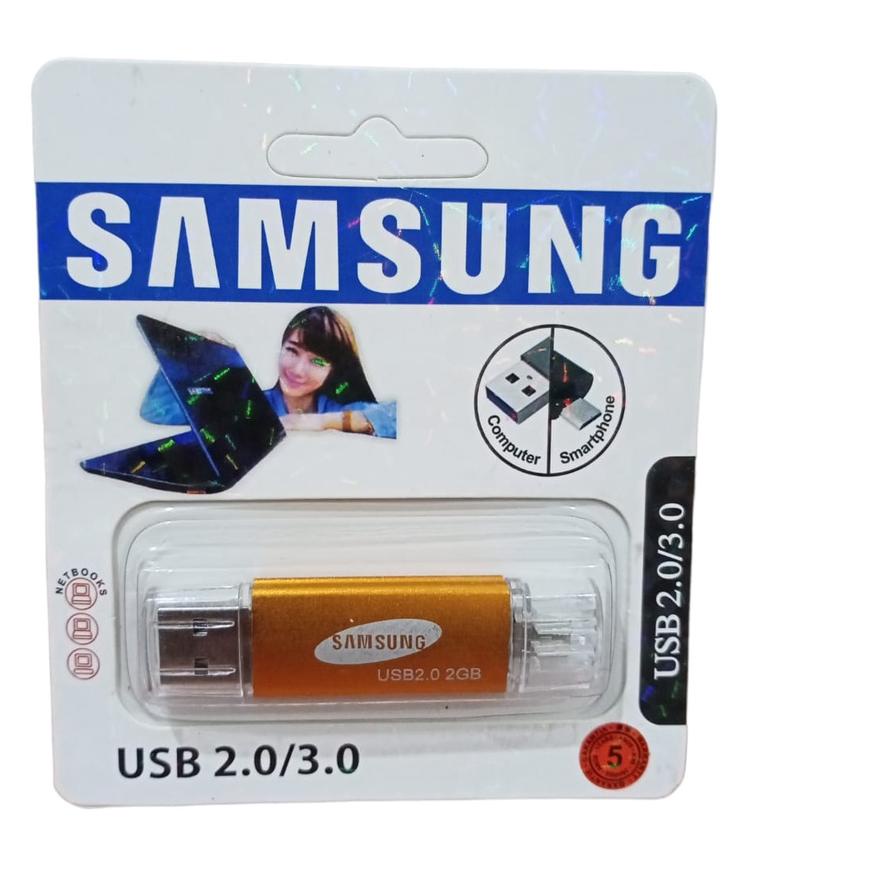 Diskon Flashdisk OTG + usb samsung 8gb / FLASHDISK SAMSUNG OTG 2GB / 4GB / 8GB / 16GB / 32GB / 64G