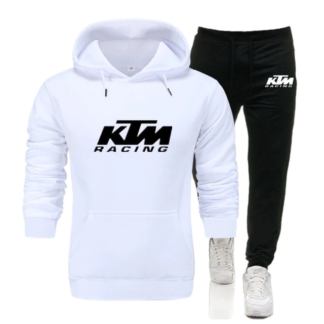 Set sweater Hoodie dan Celana Joger Panjang  II Setelan Celana Jogger &amp; Jumper Hoodie KTM RECING II ( Pria &amp; Wanita )