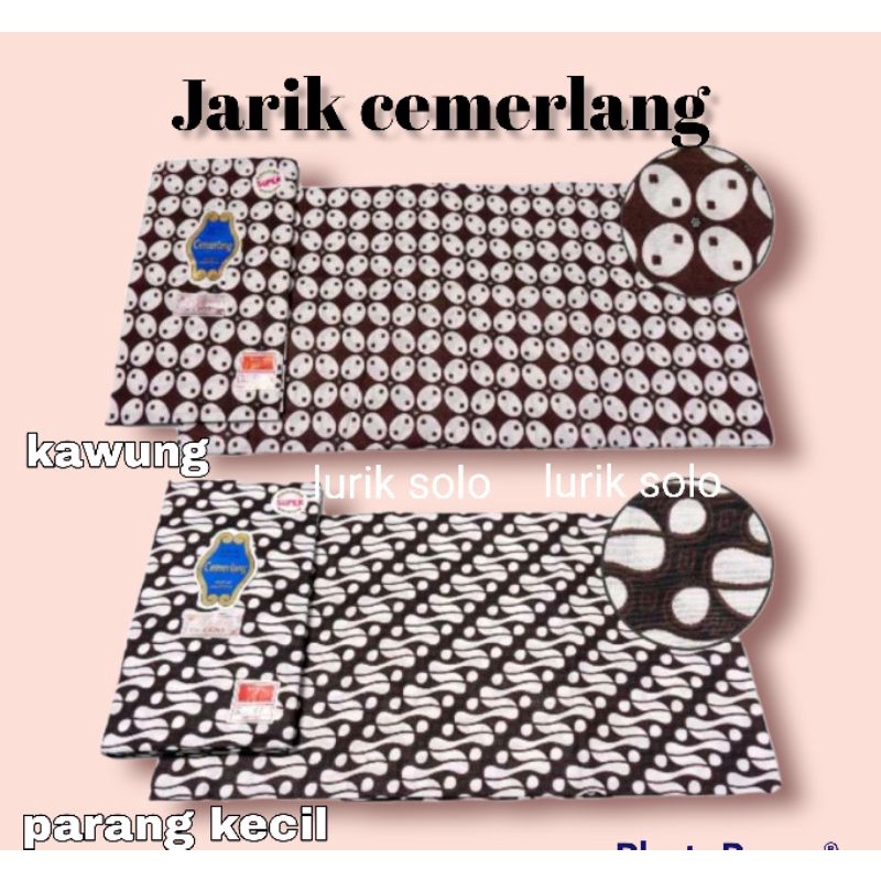 JARIK CEMERLANG MOTIF KAWUNG | JARIK PUTIH MOTIF PARANG