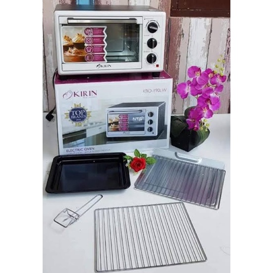 Kirin Oven Listrik KBO-190 LW (19 Liter) DIJAMIN 100% ORI