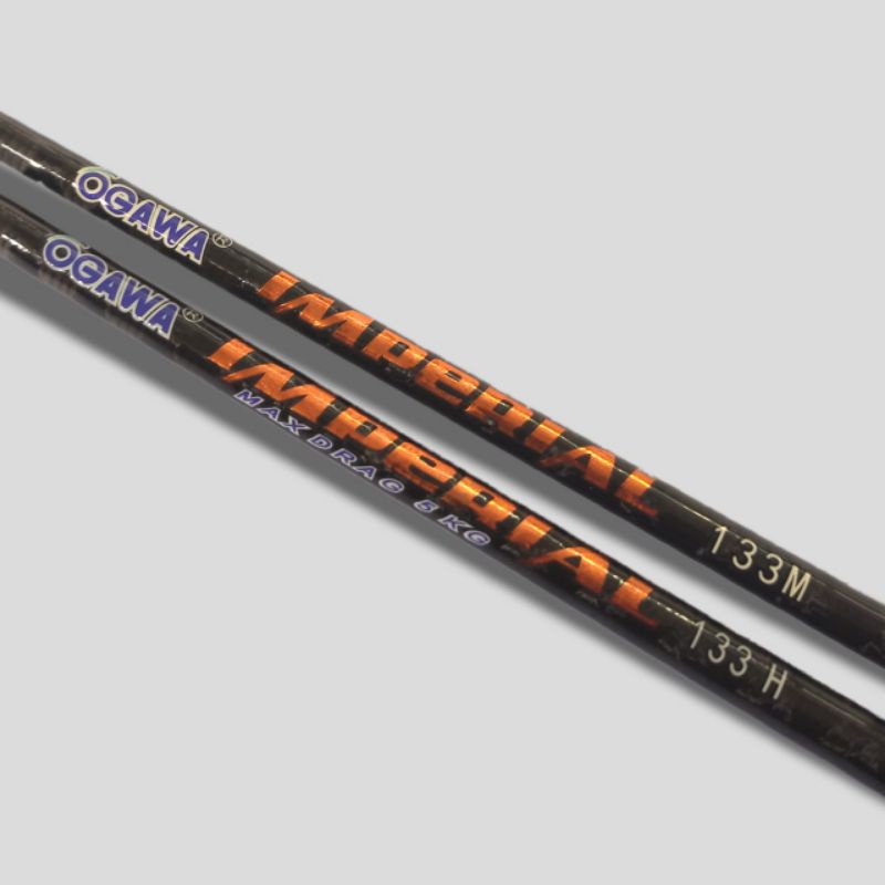 Blank Ogawa Imperial Carbon Hollow Full X Wrap M MH H Bahan Joran Pancing