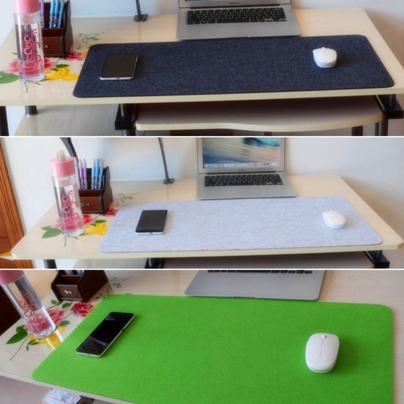 Cre Mouse Pad Ukuran Besar Bahan Kain Felt Anti Slip Untuk Meja Kantor