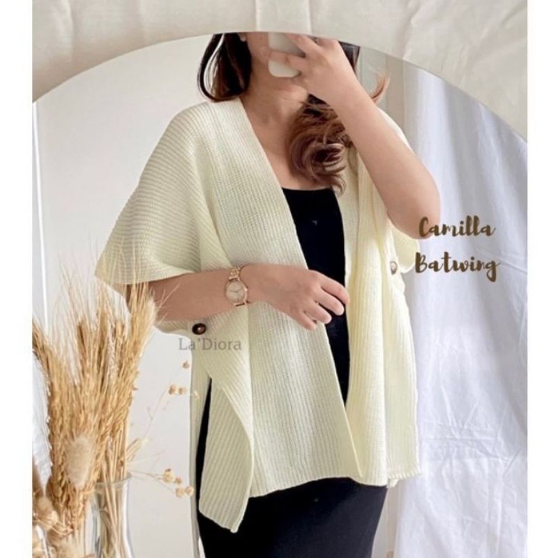 KARDIGAN RAJUT CAMILA BATWING_SWEATER RAJUT