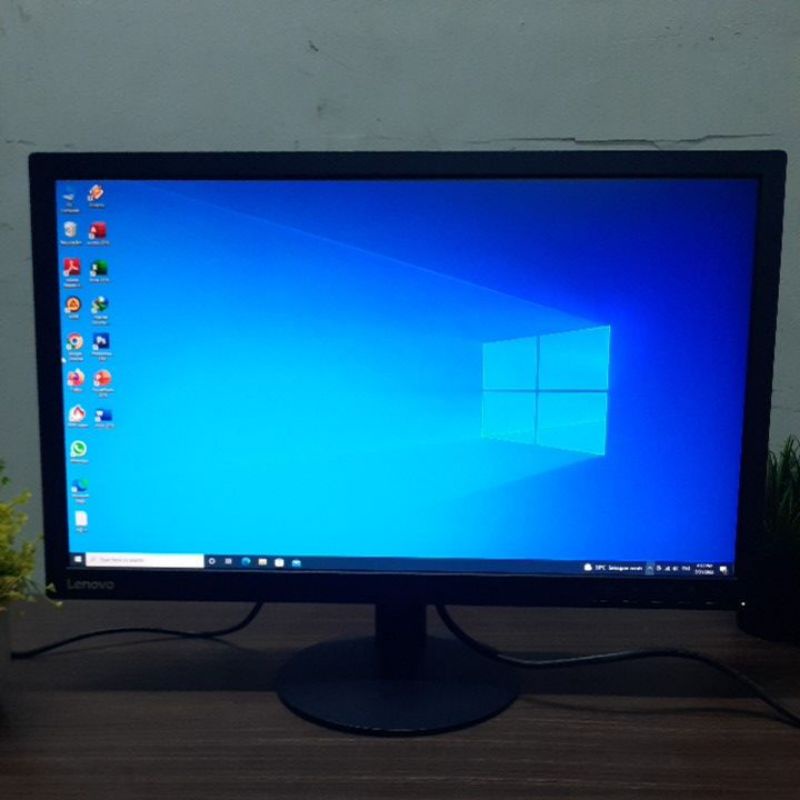 Monitor Lenovo ThinkVision T2324dC LED 23 Inch, Bening banget