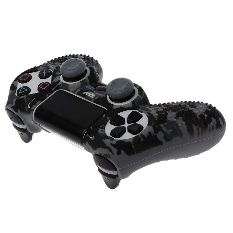 Vivi Casing Silikon Camo Dengan Tutup Joystick Untuk Playstation Ps4