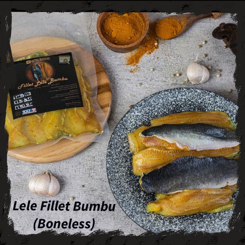 

Lele Fillet Boneless (Tanpa Duri) Bumbu Kuning