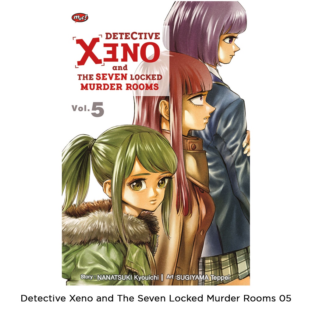 Gramedia Bali - Detective Xeno and The Seven Locked Murder Rooms 05