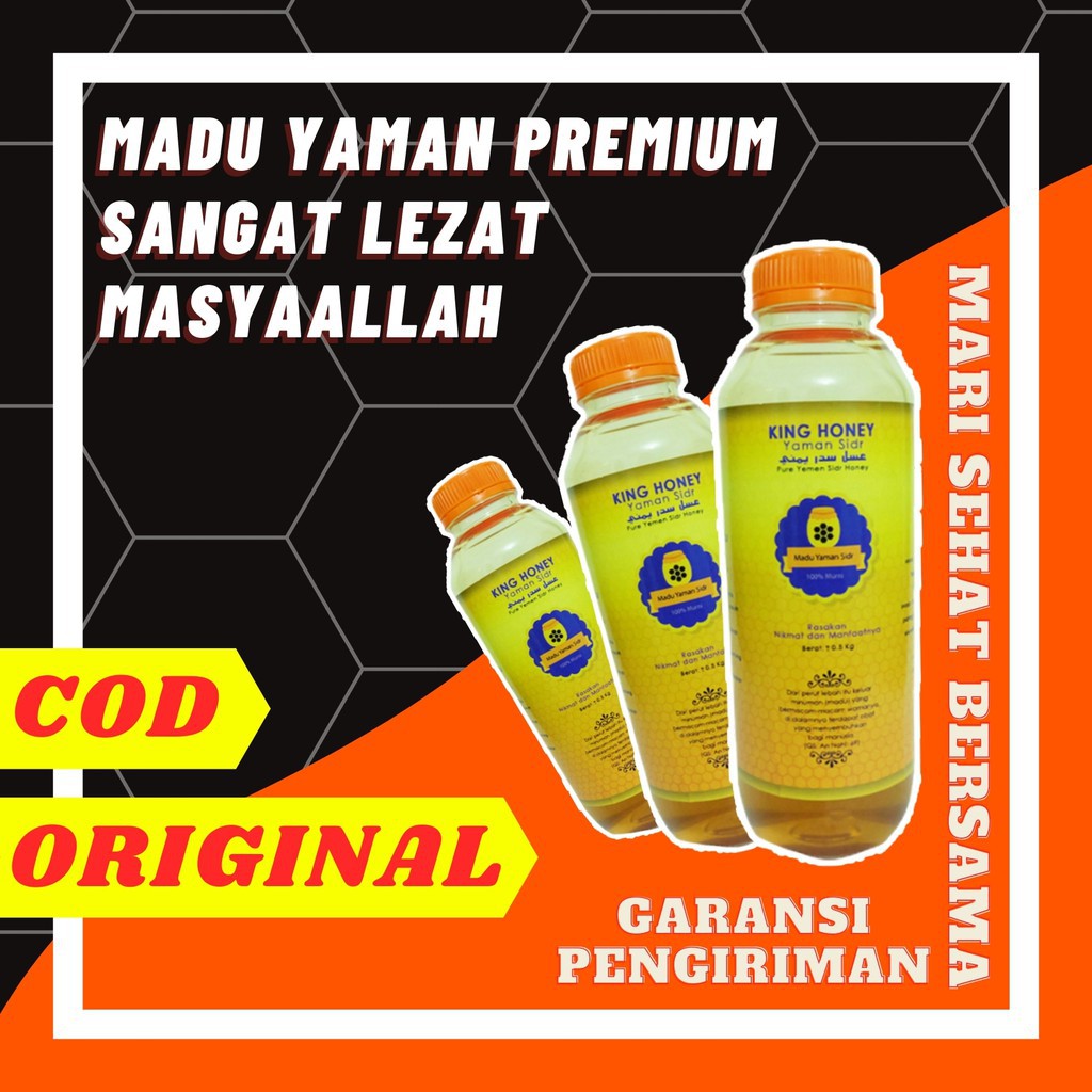 

Diskon Madu Yaman Sidr Baghiya 100% Asli Asli Murni Arab Timur Tengah Ternak Original Import