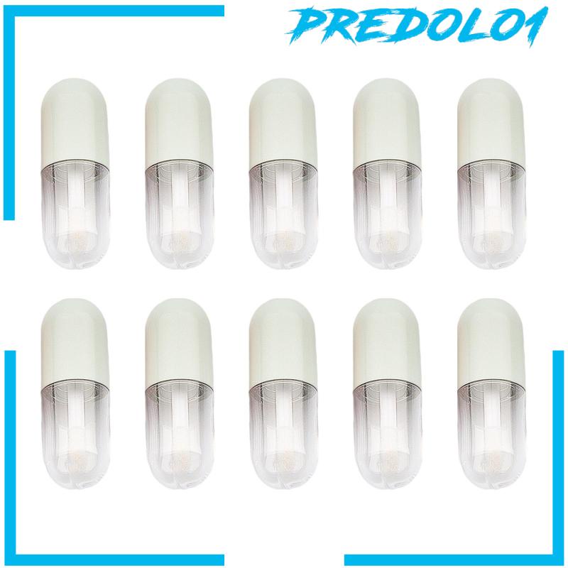 10Pcs Lip Gloss Container with Insert Stoppers for DIY Cosmetic Samples
