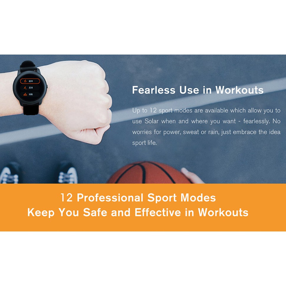 Haylou LS05 Solar TFT Touch Screen Smartwatch IP68 English Ver-6
