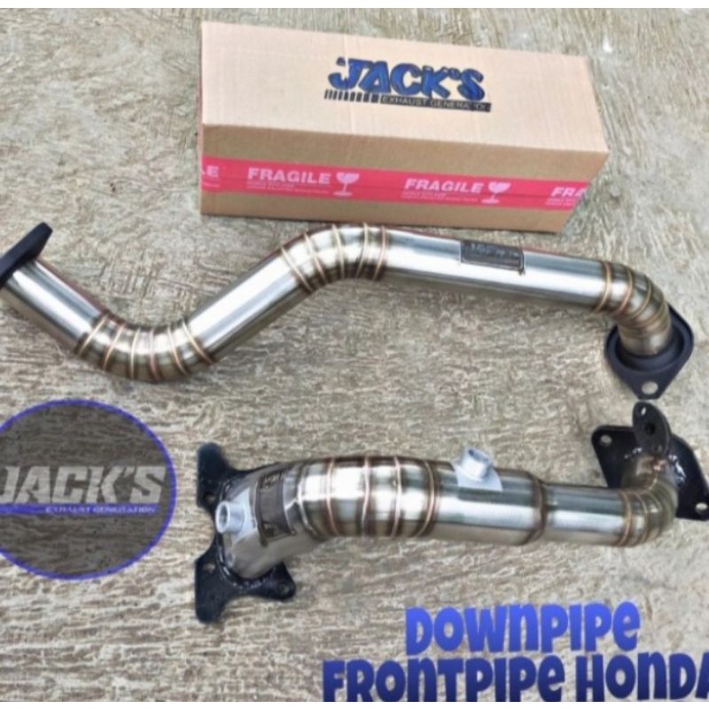 Downpipe Frontpipe Civic FD Jack's Exhaust