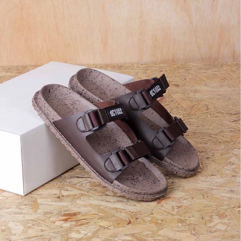 Bos - Sandal Casual Pria Sendal Slide Kasual Terbaru Original Best Lokal Produk Cibadyut Bandung