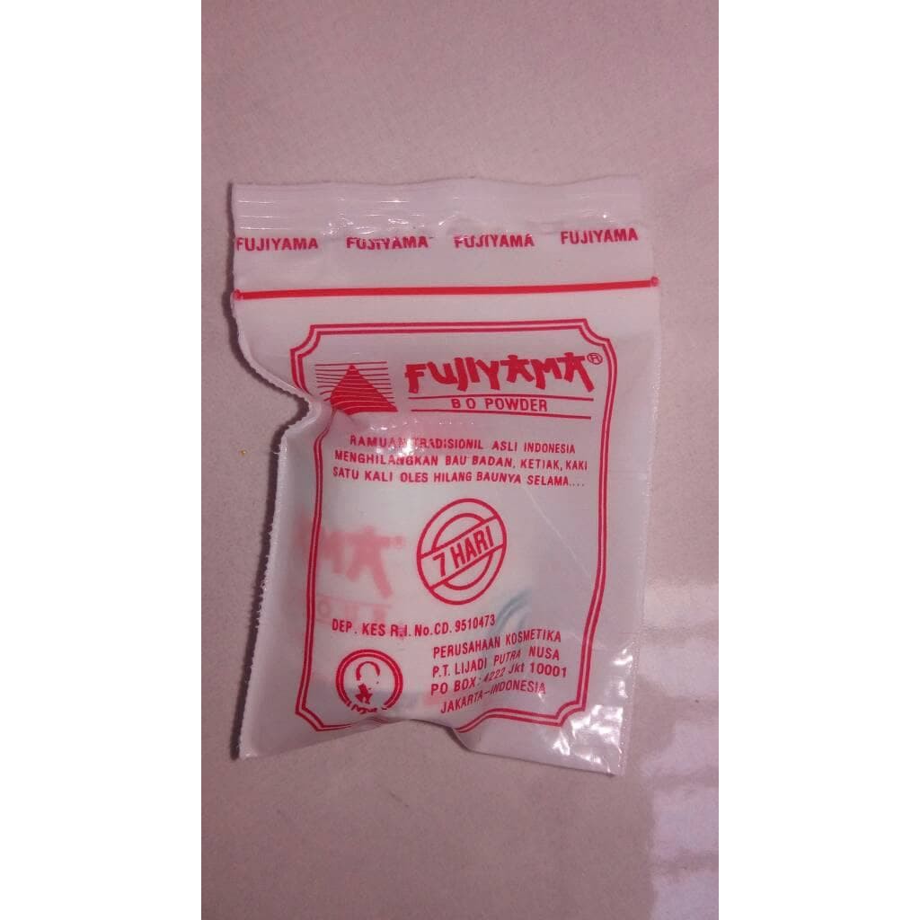 Bedak Fujiyama Murah Untuk Penghilang Bau Badan