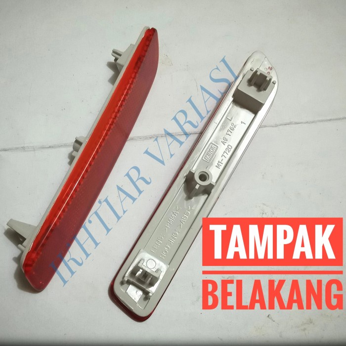 Reflektor bemper Splash mata kucing Suzuki splash original Sepasang