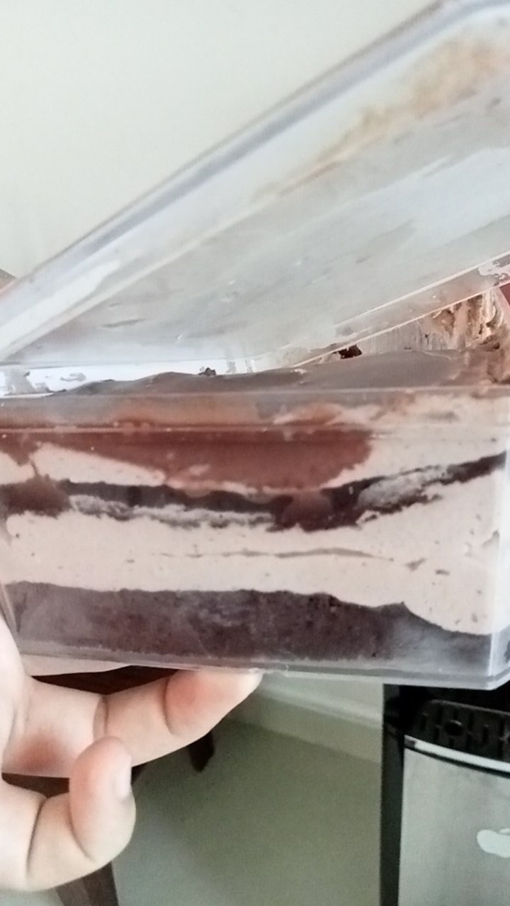 Toples Kotak Dan Persegi 300gr Minimal 4pc Persegi Bulat Mika Dessert Box Kue Kering Wadah Cemilan