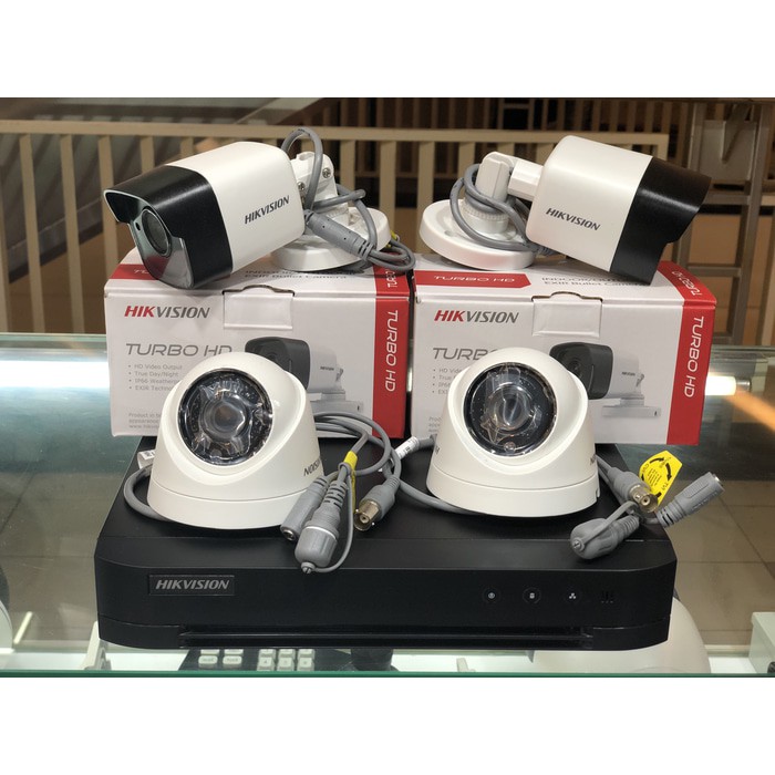 Hikvision 5mp paket 8 kamera asli 100% 5mp jaminan