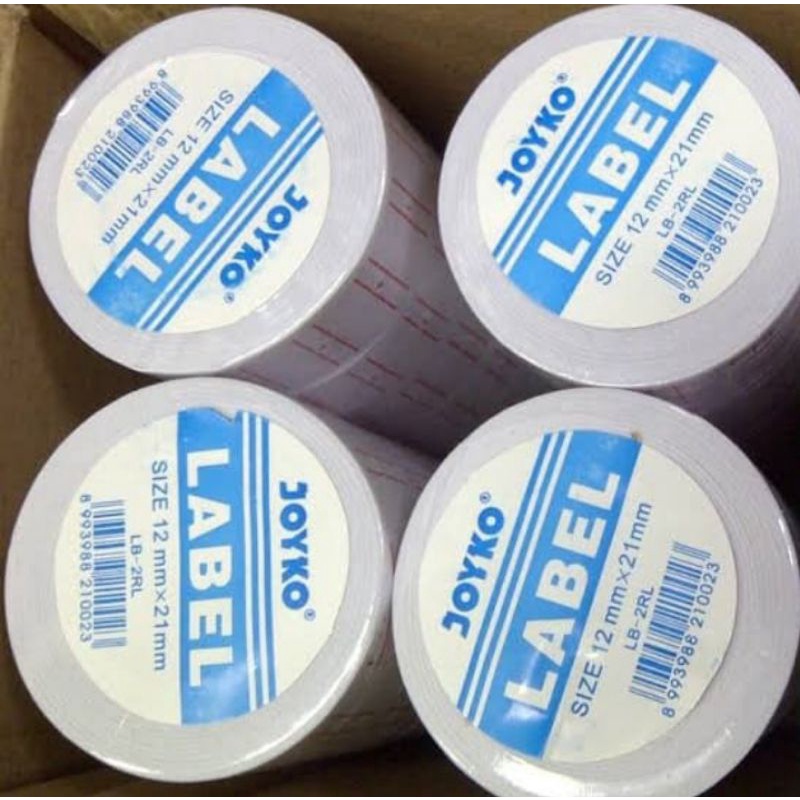 Kertas Label Harga Roll Joyko 1Baris 1Line