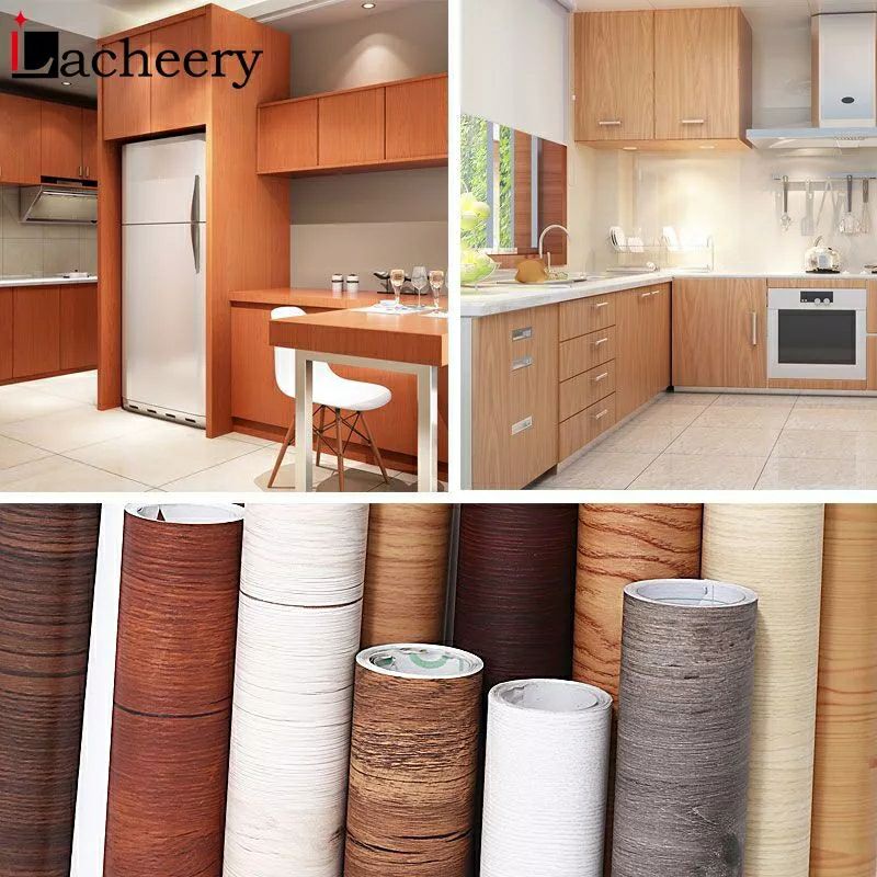 PVC Sheet Pelapis Furniture Pengganti HPL ( Motif Kayu )