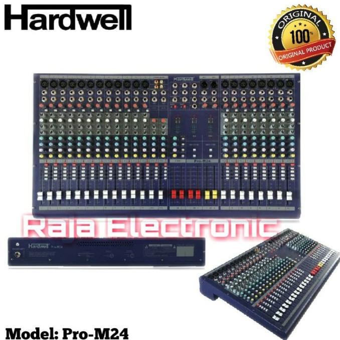 Mixer Audio Hardwell Pro M24 Original 24 Channel.