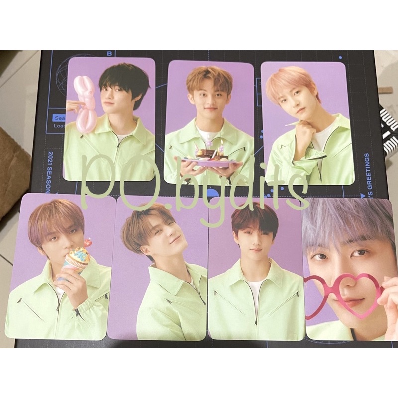 PHOTOCARD BENEFIT NCT DREAM KTOWN4U SEASON GREETINGS 2021 DREAM PC READY STOCK