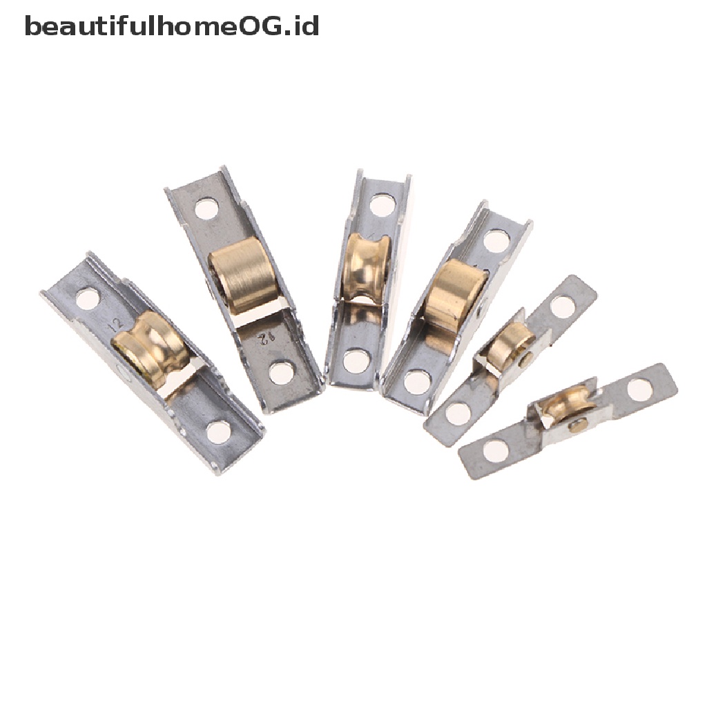 1 Pc Roda Katrol Pintu Geser Jendela Bahan Stainless Steel