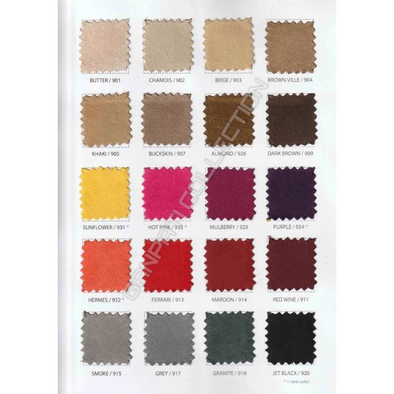 Kain Interior Hikaron Beludru Suede Microfiber - Real Suede (Furniture, Sofa, Kursi, Jok, Tas, Dompe