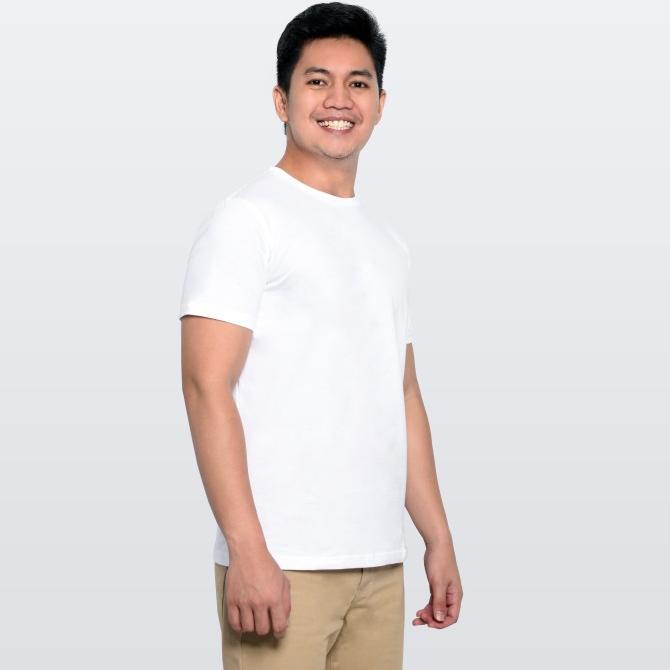 Kaos Polos Buffalo T-Shirt - Putih - F030001