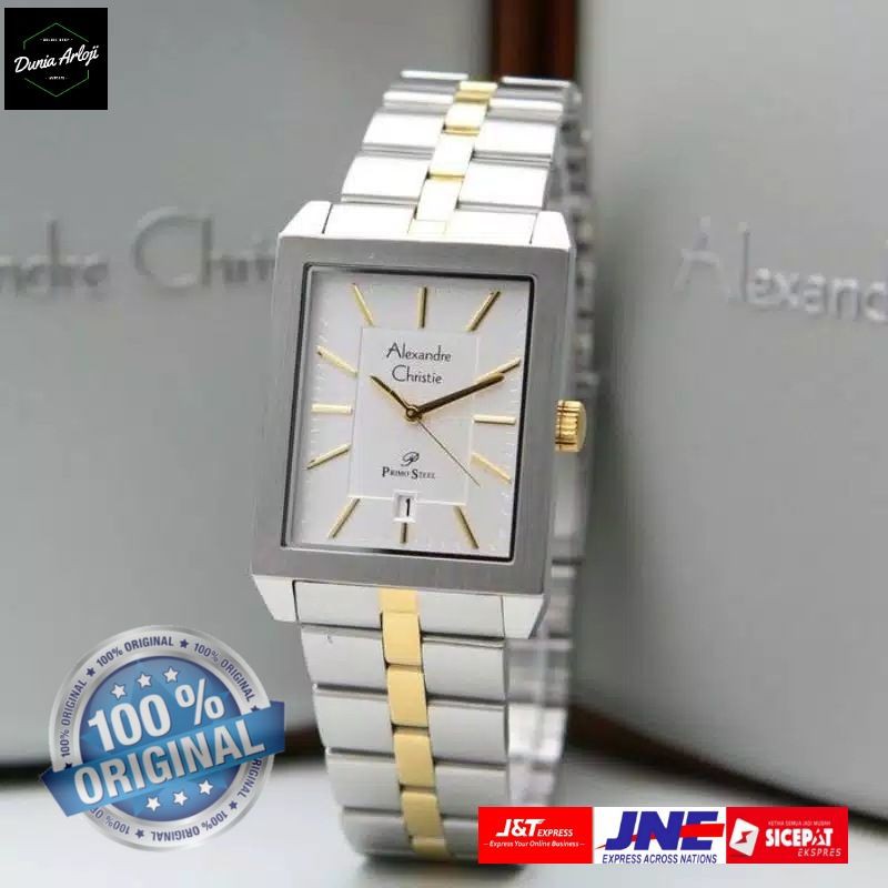JAM TANGAN ALEXANDRE CHRISTIE PRIA/UNISEX ORIGINAL AC.1020 ALEXANDRE CHRISTIE PRIMO ORIGINAL