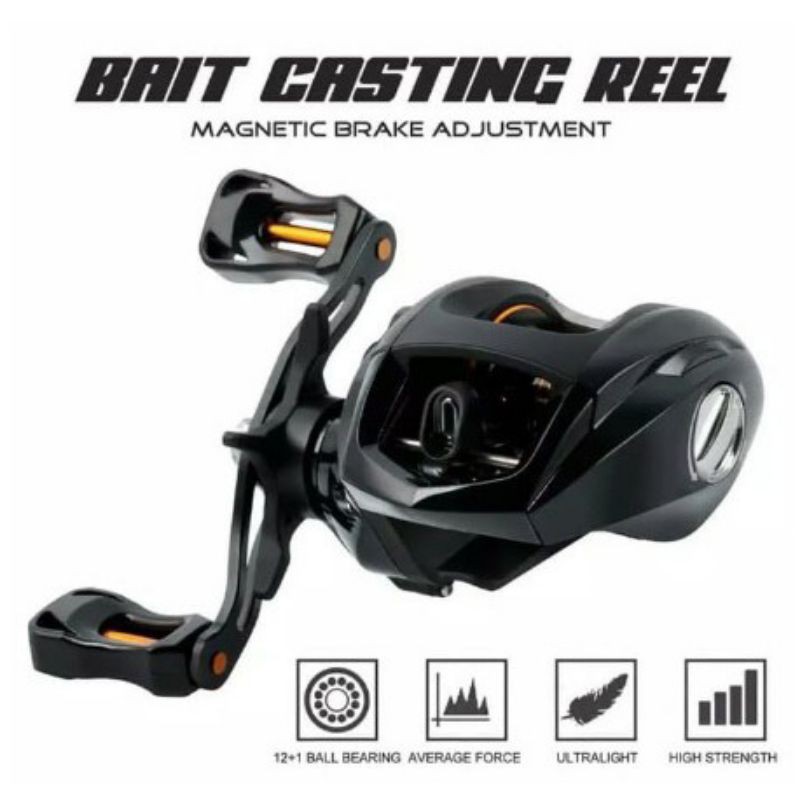 Kerek Pancing Bait Casting lizard Camry