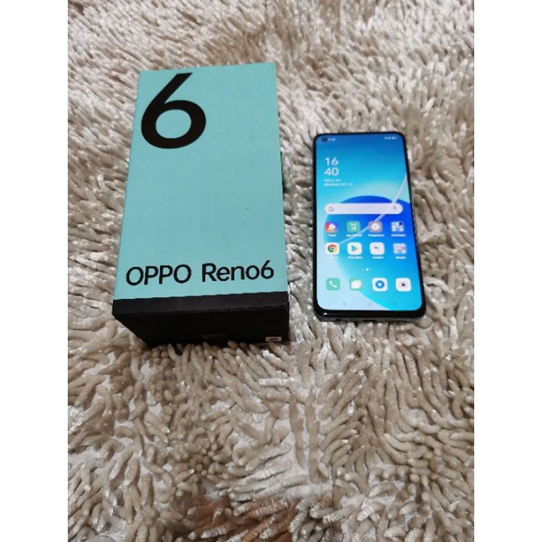 Oppo reno 6 Ram 8 128GB Garansi Resmi