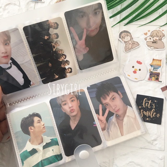 

Kpop Photocard Album 240 slot Transparan
