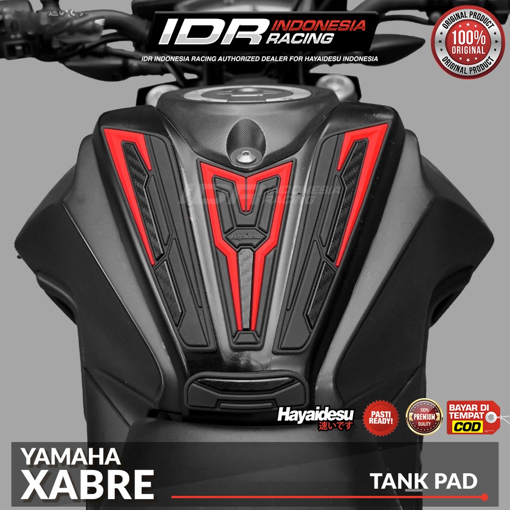 Hayaidesu Xabre Body Protector Tank Grip Cover Aksesoris Yamaha