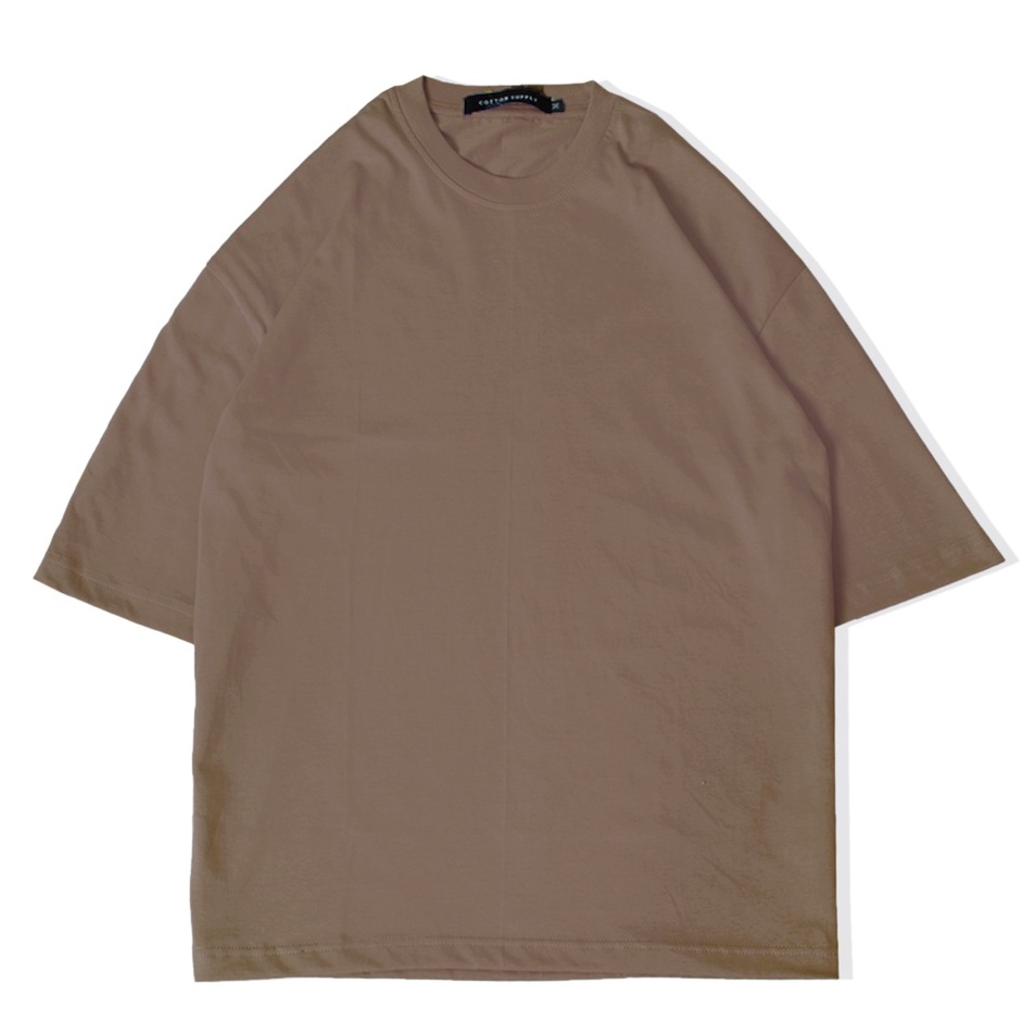 OVERSIZE TEES WALNUT BROWN