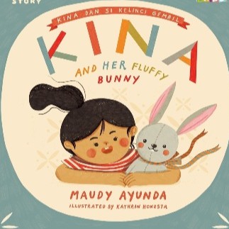 KINAS STORY: KINA AND HER FLUFFY BUNNY