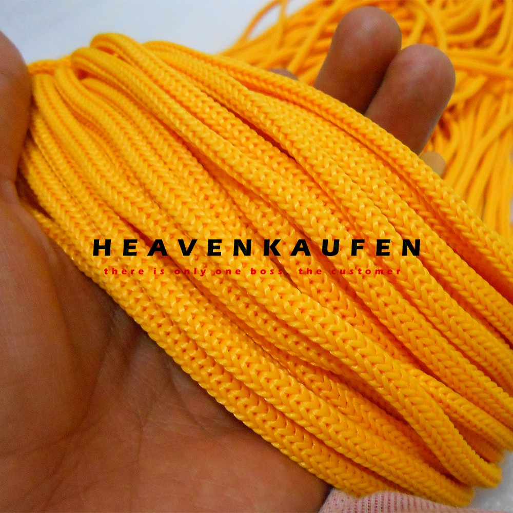 Tali Kur / Tali Filamen Besar 5 mm Kuning Meteran