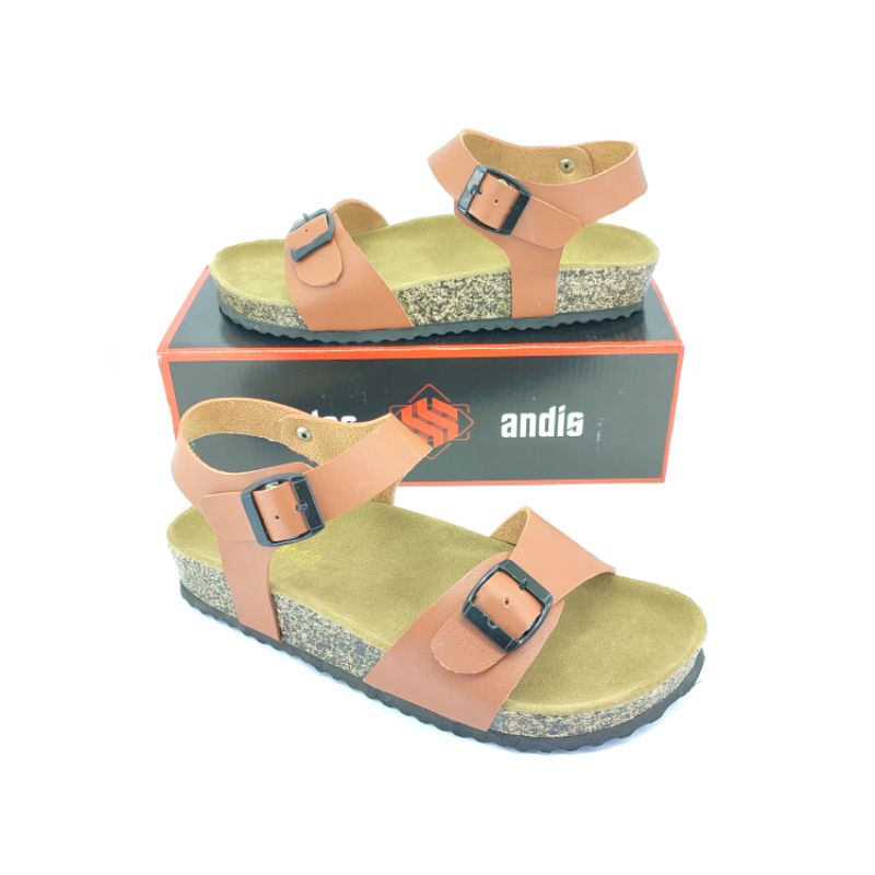 Sandal Birken Wanita Slip Sandals Sendal Puyuh Andis AF18