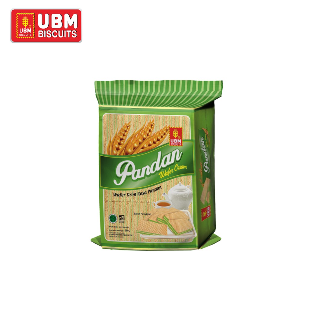 

UBM Biscuits Wafer Pandan 230g