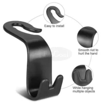 Car Headrest Hook Hanger Holder Gantungan Barang Mobil Multifungsi