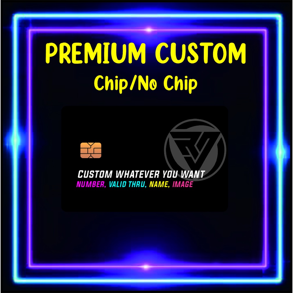 [PREMIUM] Stiker stiker ATM/Debit/Credit Custom