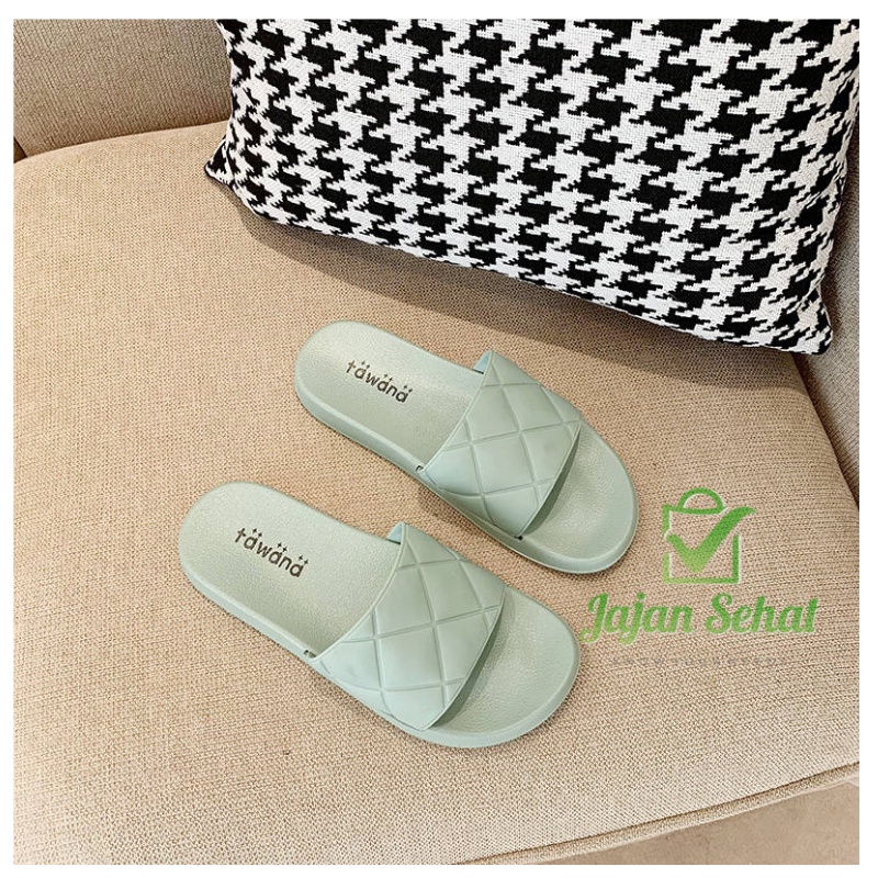 Sandal Tawana Slip On 188 Sendal Selop Real Stock