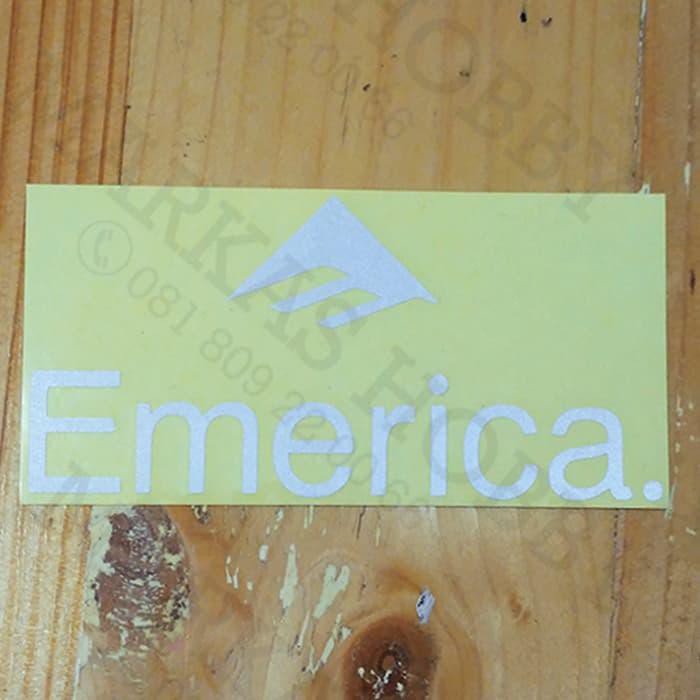 

Stiker / Sticker EMERICA SILVER